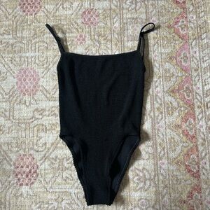 Bond-eye Palace One Size Swimsuit in Black